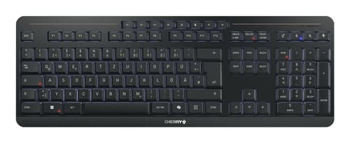 CHERRY Stream ultimate keyboard Home/Office USB + RF Wireless + Bluetooth QWERTZ German Black