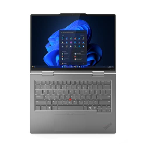 Lenovo ThinkPad X1 2-in-1 Gen 10 Aura Edition Intel Core Ultra 7 255U Hybrid (2-in-1) 35.6 cm (14") Touchscreen WUXGA 16 GB LPDDR5x-SDRAM 512 GB SSD Wi-Fi 6E (802.11ax) Windows 11 Pro UK English Grey