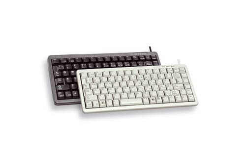 CHERRY Compact , Combo (USB + PS/2), FR keyboard Office USB + PS/2 QWERTY Black