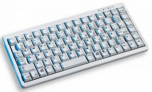 CHERRY Compact- G84-4100 keyboard Office USB + PS/2 AZERTY Grey
