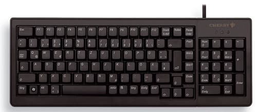 CHERRY G84-5200LCMCH-2 keyboard Home USB Swiss Black